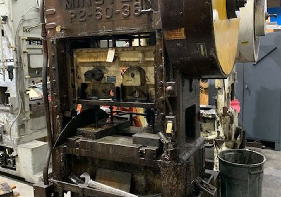 60 TON REMANUFACTURED MINSTER SSDC PIECE-MAKER PRESS [STK# 1230]