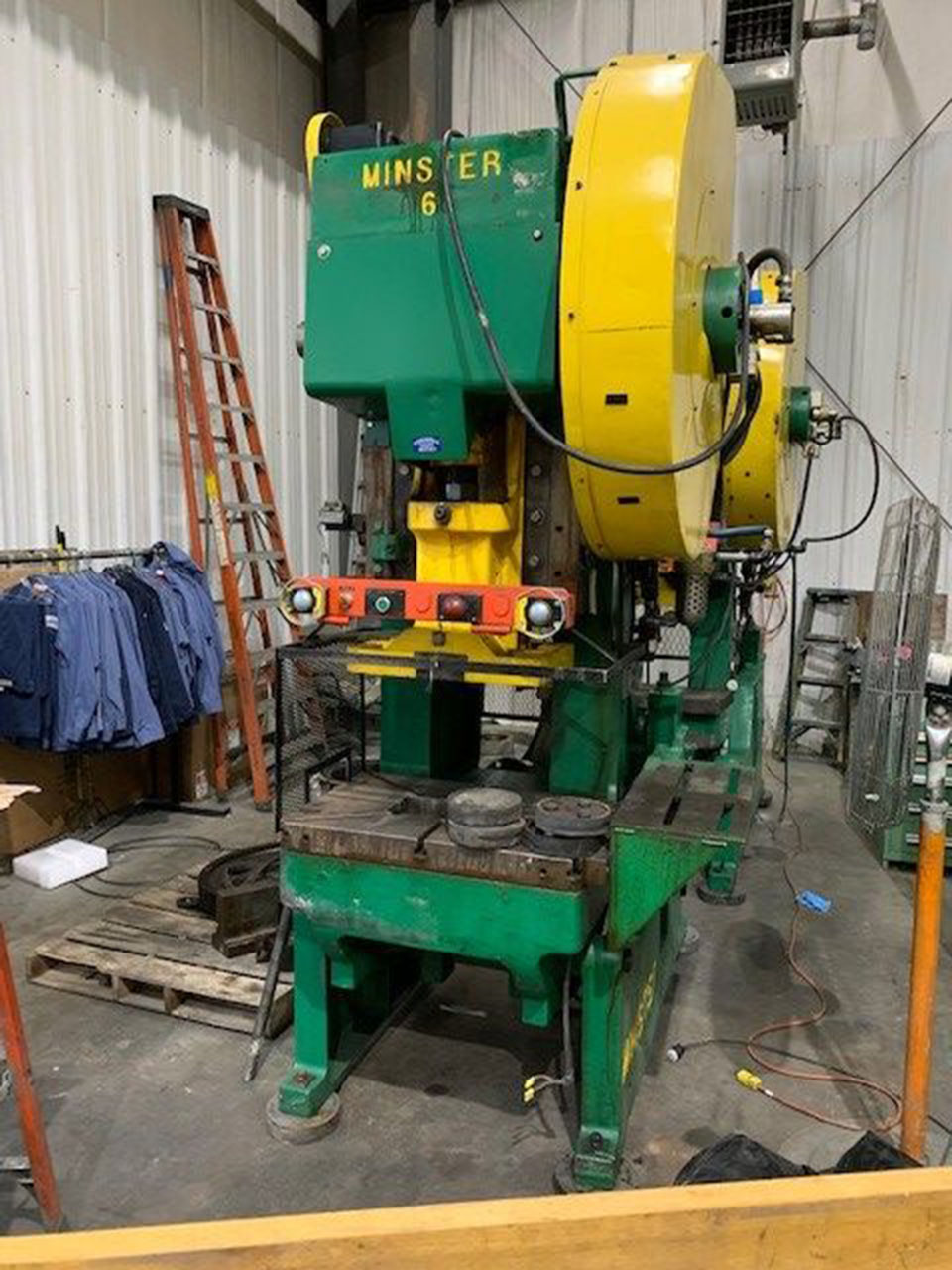 60 Ton Remanufactured Minster C-Frame Press Stock 1274