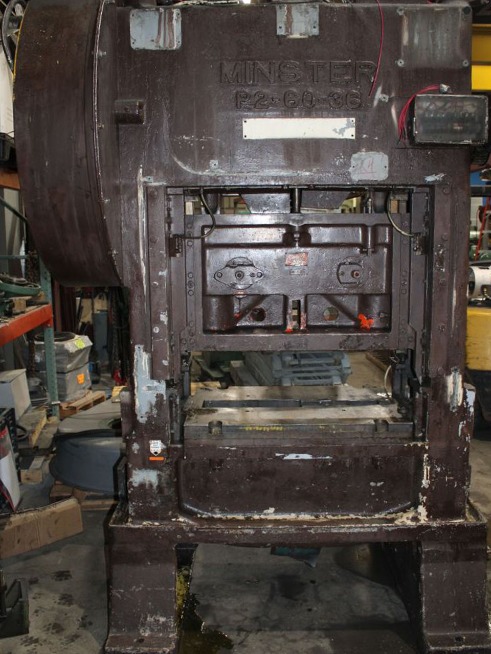 60 Ton Reconditioned Minster Piece-Maker Press Stock 1407