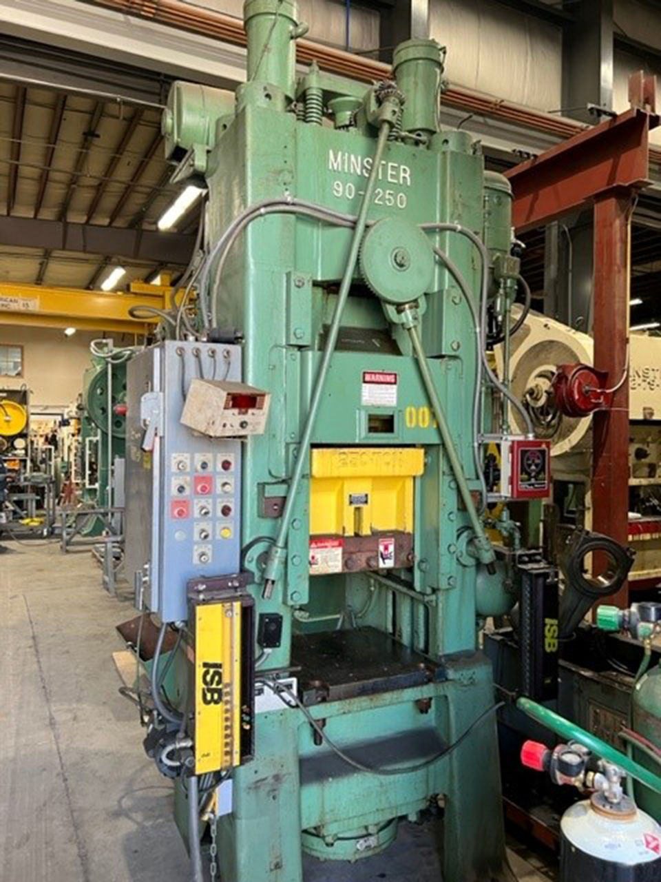 250 Ton Minster Knuckle Press Stock 1443