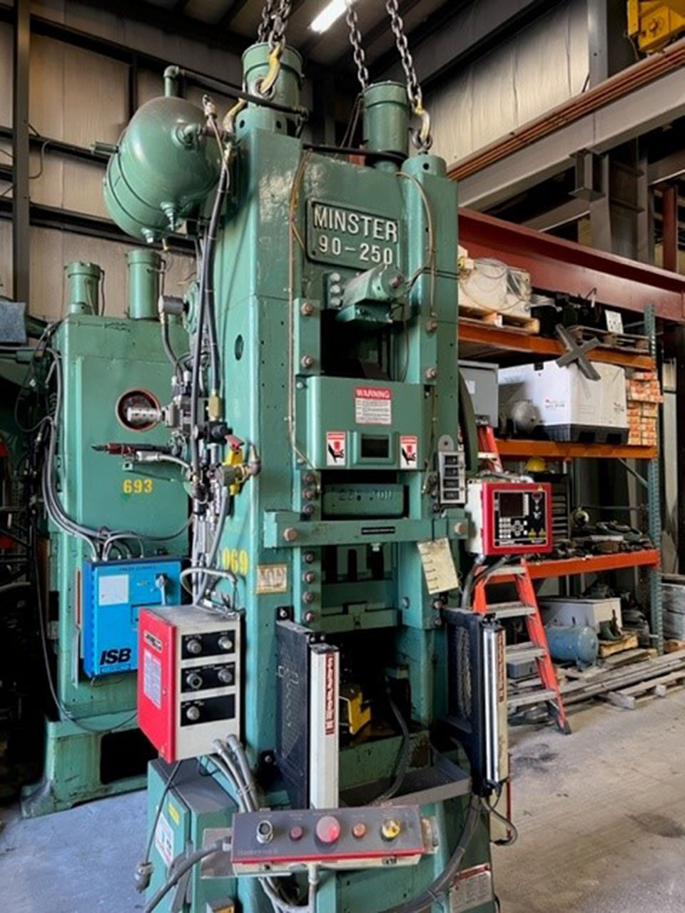 250 Ton Minster Knuckle Press Stock 1444