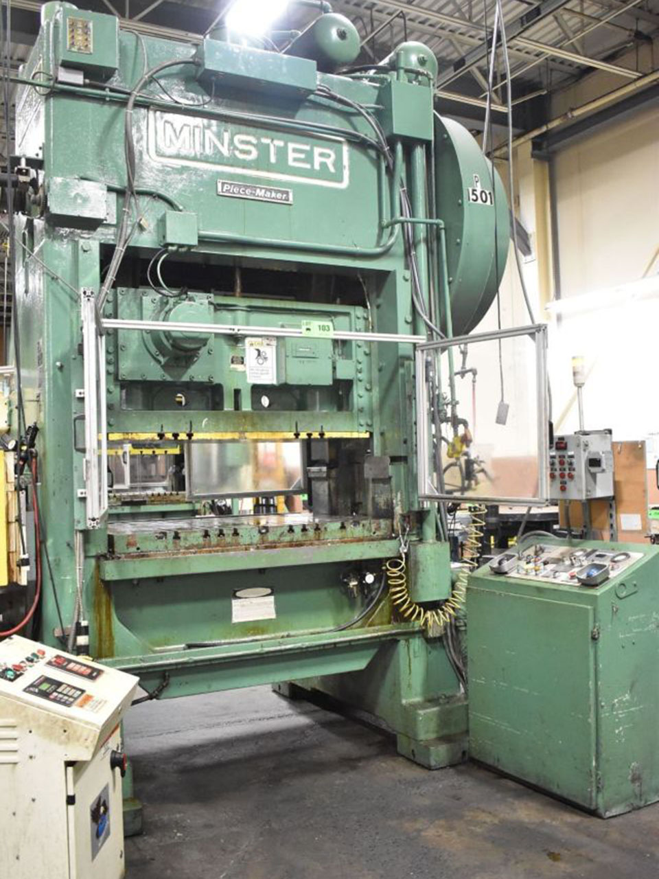 150 Ton Minster SSDC Piece-Make Press Stock 1534