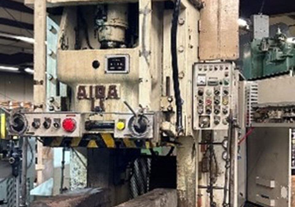 121 TON AIDA SINGLE POINT GAP FRAME PRESS [STK# 1552]