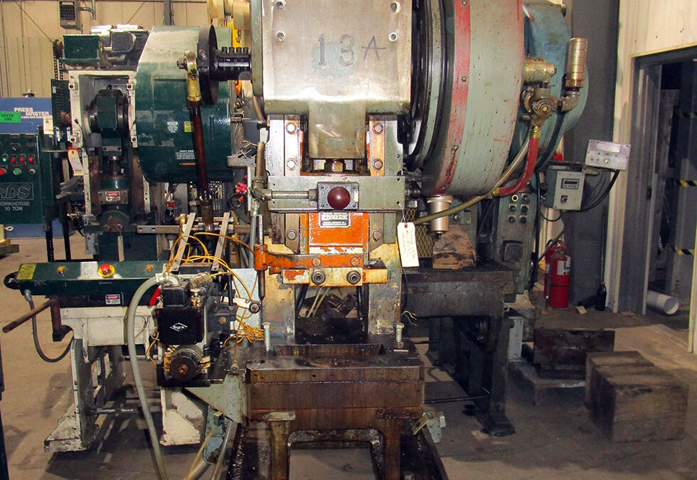 22 TON MINSTER C-FRAME HIGH SPEED PRESS [STK# 1339]