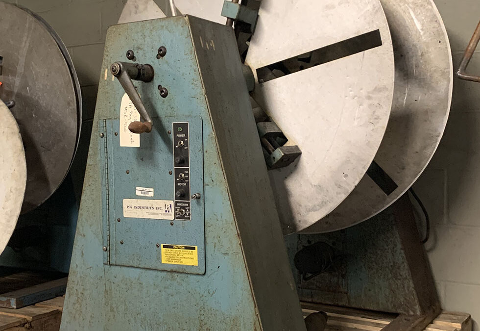 P/A INDUSTRIES 500 LB MOTORIZED STOCK REEL [STK# 1311]