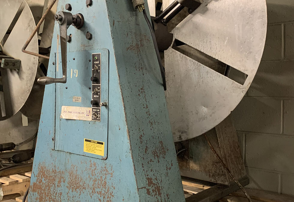 P/A INDUSTRIES 600 LB MOTORIZED STOCK REEL [STK# 1317]