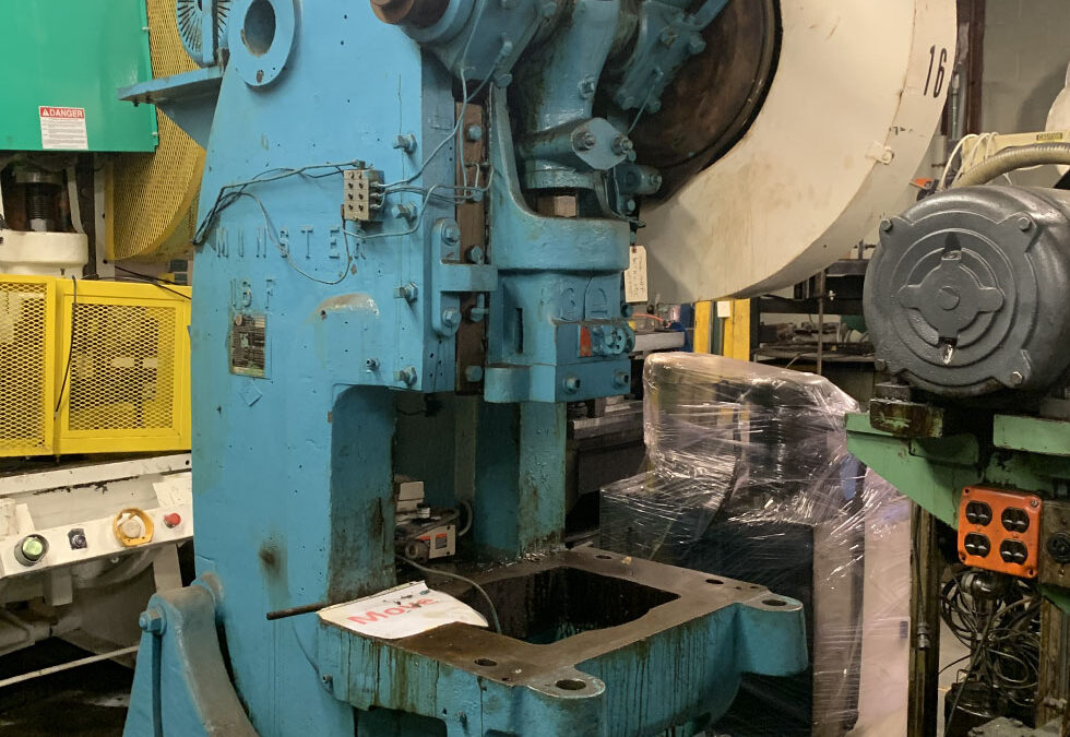 60 TON RECONDITIONED MINSTER OBI POWER PRESS [STK# 1348]