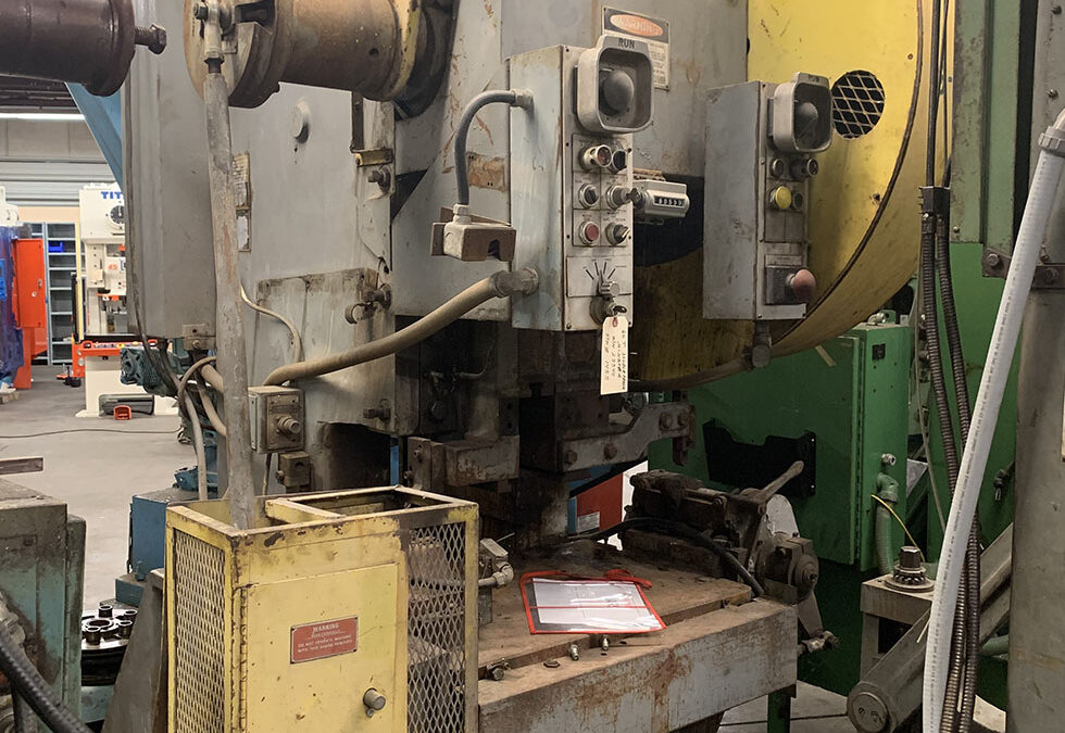 60 TON MINSTER OBI DOUBLE ACTION PRESS [STK# 1455]