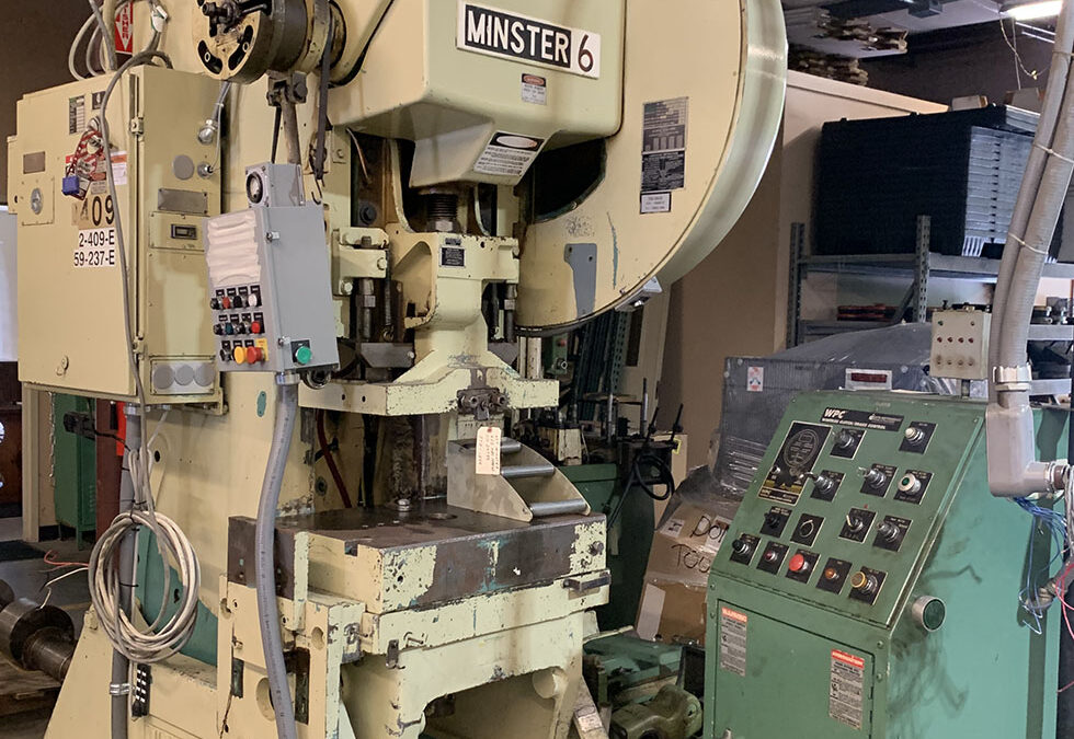 60 TON MINSTER OBI PRESS [STK# 1504]
