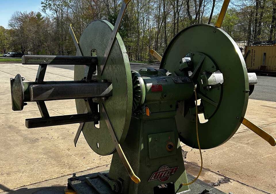 LITTELL 4000 LB DOUBLE ENDED PLAIN STOCK REEL [STK# 1601]