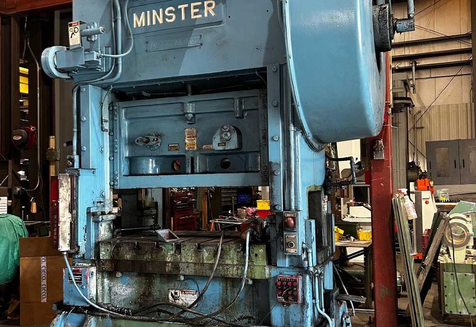 100 TON MINSTER SSDC PRESS [STK# 1599]