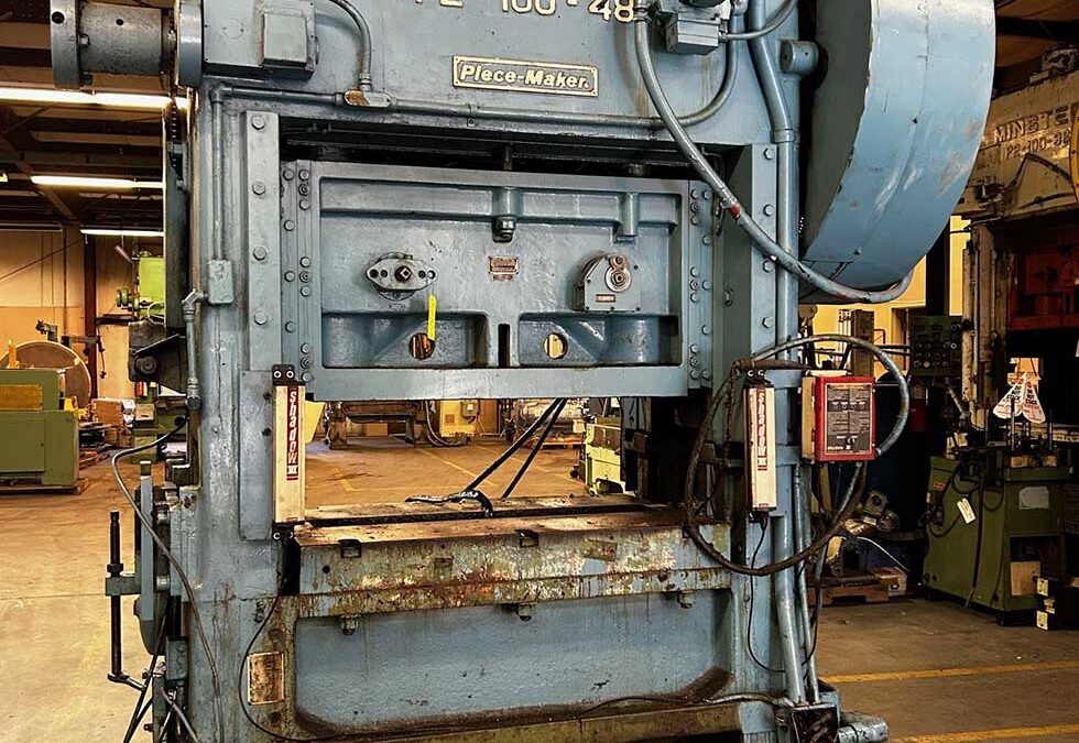 100 TON MINSTER SSDC PRESS [STK# 1600]