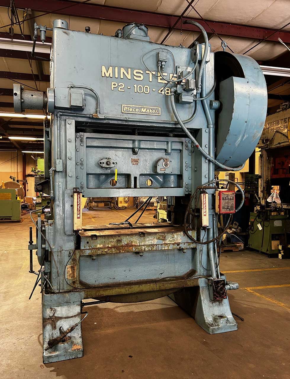 100 Ton Minster SSDC Piece-Maker Press Stock 1600