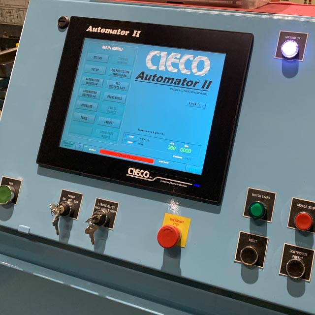 Cieco Automater II used Minster Press Controller Cieco Automater II used Minster Press Controller