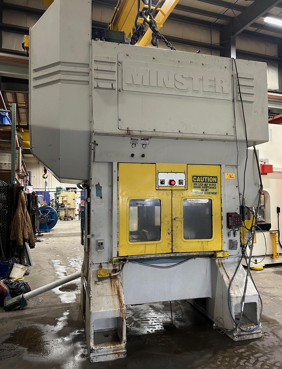 100 Ton Minster Straight Sided Press Stock 1643