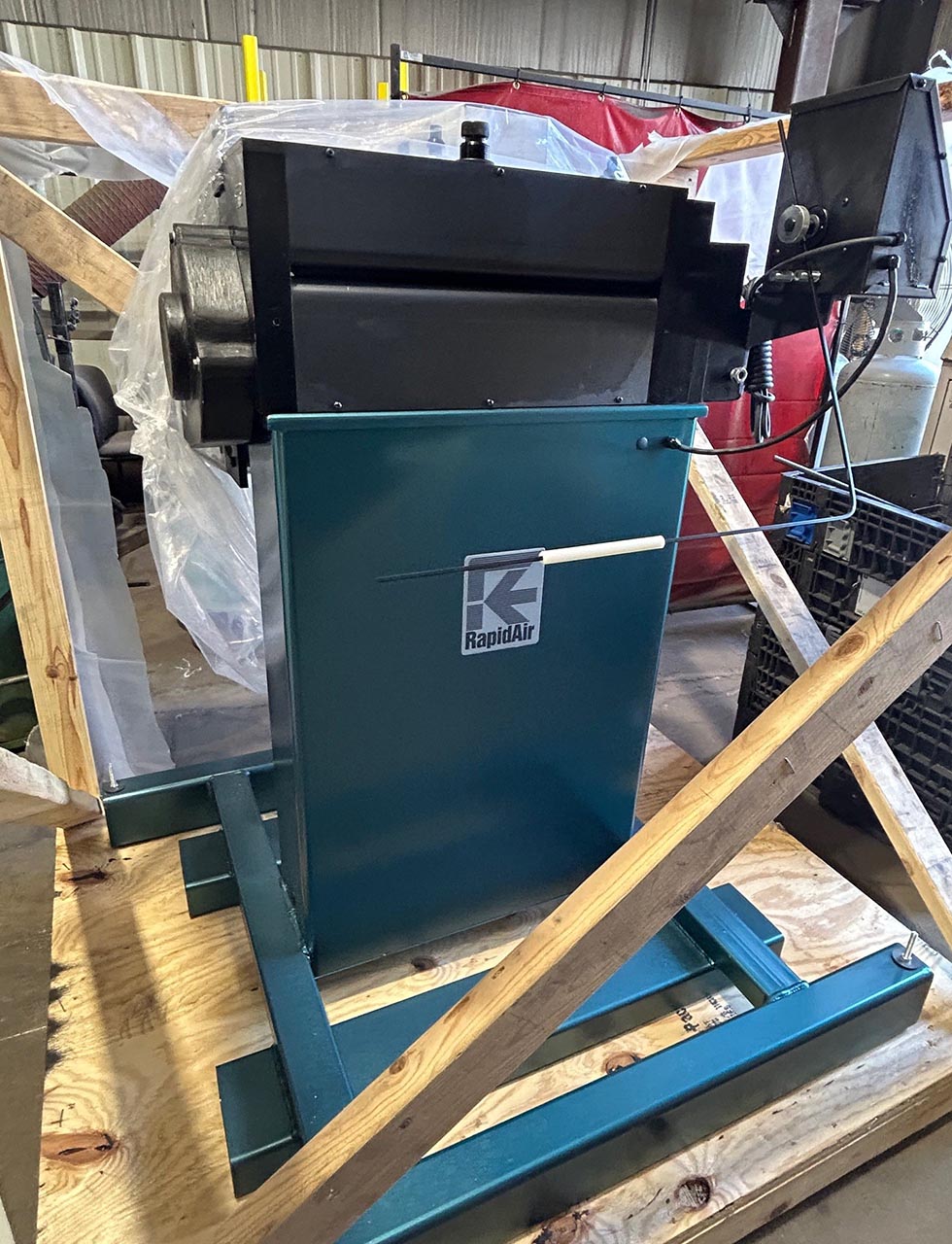 Rapid Air 18 Inch Wide Motorized Straightener Stock 1648