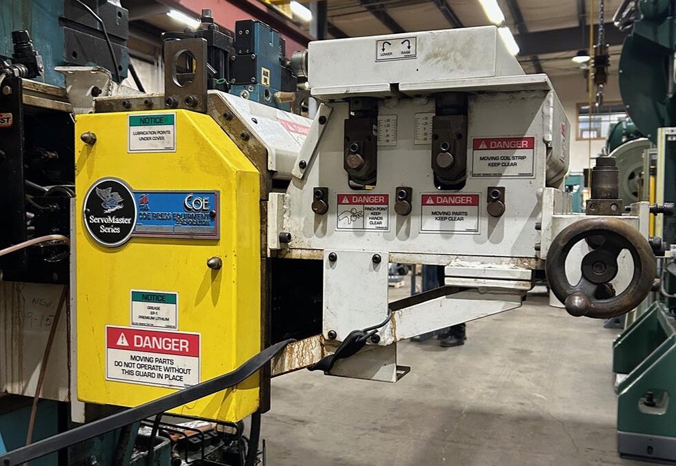 COE SERVO FEED WITH STRAIGHTENER [STK# 1650]