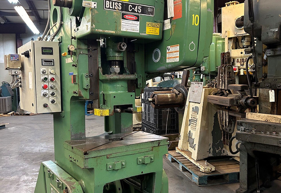 45 TON BLISS OBI PRESS [STK# 1690]