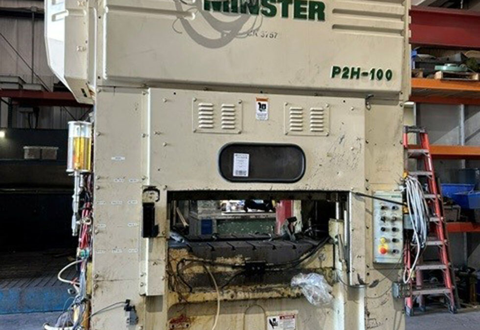 100 TON MINSTER SSDC PRESS [STK# 1685]