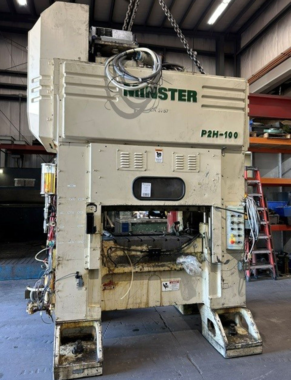 100 Ton Minster Straight Sided Press Stock 1685 100 Ton Minster Straight Sided Press Stock 1685